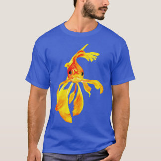 T-shirt Cute Fantail Goldfish Vector Art