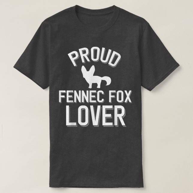 T-shirt Cute Fennec Fo Lover Fier Fennec Fo Lover (Design devant)