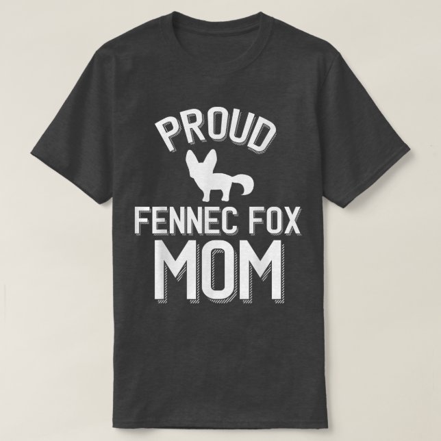 T-shirt Cute Fennec Fo Parent Fier Fennec Fo Maman (Design devant)