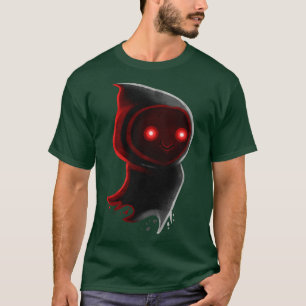 T-shirt Cute foncé Kawaii Chibi yeux rouges Halloween