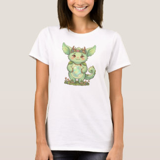 T-shirt Cute Forest Sprite Fantasy Creature Illustration