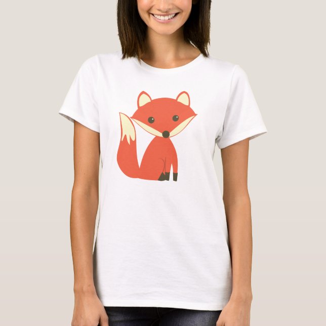 T-shirt Cute Fox (Devant)
