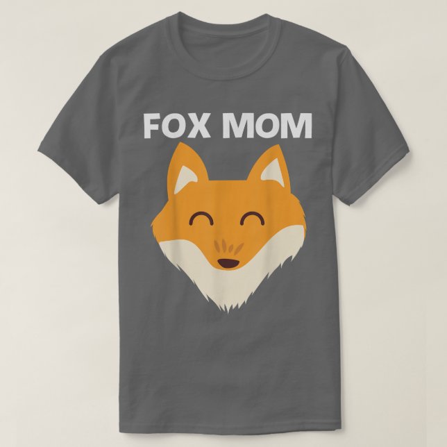 T-shirt Cute Fox Design Pour Maman Femme Mammifère Animal  (Design devant)