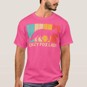 T-shirt Cute Fox Pour Femmes Maman Fennec Fox Lover Arctic