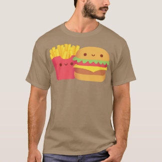 T-shirt Cute Fries et Buger