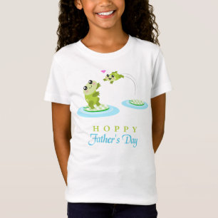 T-Shirt Cute Frog Hoppy Bonne Fête des pères
