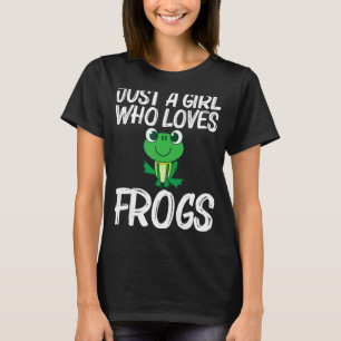 T-shirt Cute Frog Pour Filles Maman Forêt Zoo Animaux Anim