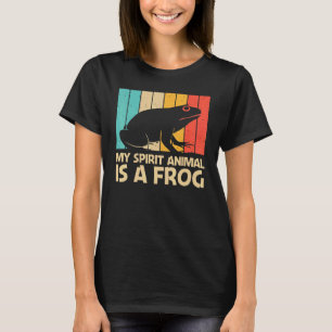 T-shirt Cute Frog Pour Hommes Femme Grenouille Toile Anima