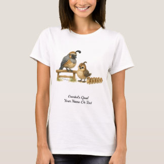 T-shirt Cute Gambel's Quail Covey