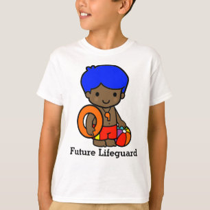 T-shirt Cute Gardien avec Lifesaver et Beach ball