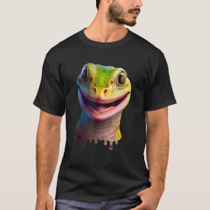 T-shirt Cute Gecko Wildlife Lizard