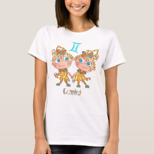 T-shirt Cute Gemini Twins
