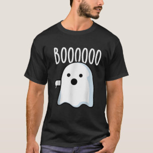 T-shirt Cute Ghost Boo Pouces Down Ghost Funny Halloween C