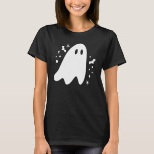 T-shirt Cute Ghost Boo Squad Boo Crew Saison Éffrayante Ha