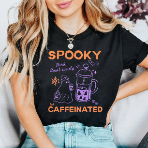 T-shirt Cute Ghost Dark Roast Society Halloween