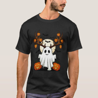 T-shirt Cute Ghost Deer