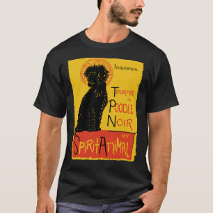 T-shirt Cute Giant Standard Poodle Chien Art French Poodle