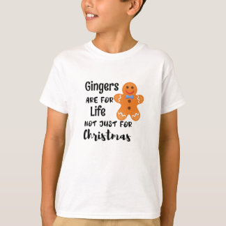T-shirt Cute Ginger Cookie Avec Texte Couleur Noël