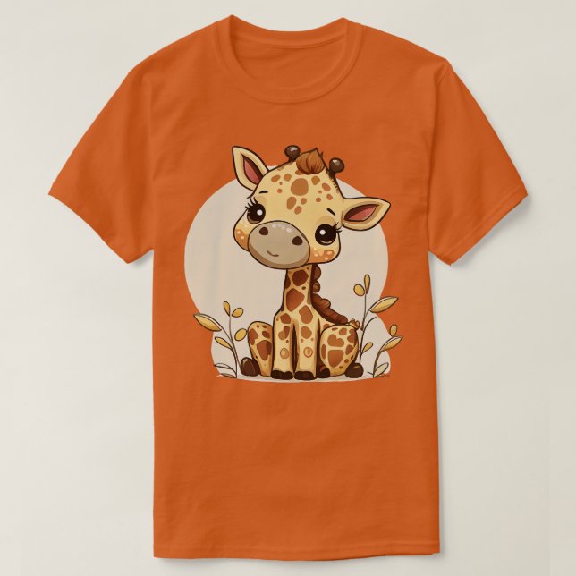 T-shirt Cute Giraffe (Design devant)