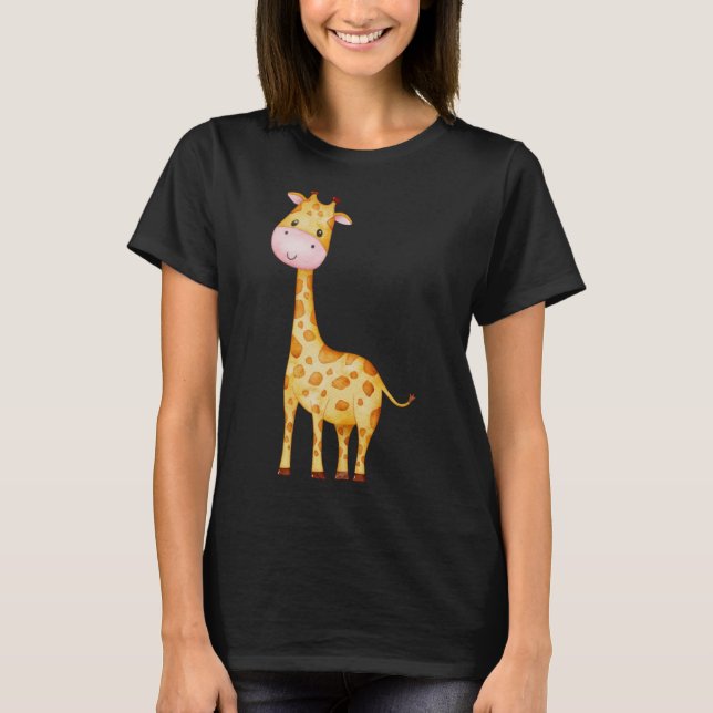 T-shirt Cute Giraffe (Devant)