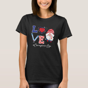 T-shirt Cute Gnome Infirmière Stethoscope Syringe Aide-soi