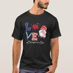 T-shirt Cute Gnome Infirmière Stethoscope Syringe Aide-soi