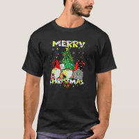 Cute Gnomes Merry Christmas Light Family Gnome Xma