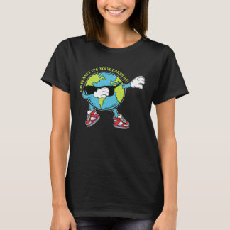 T-shirt Cute Go Planet Its Your Earth Day Dabbing 2023 kid
