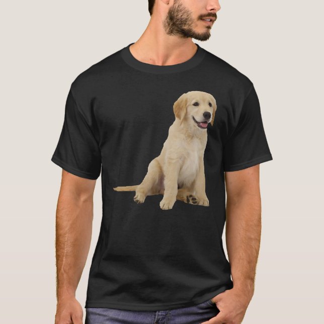 T-shirt Cute Golden Retriever 21 (Devant)