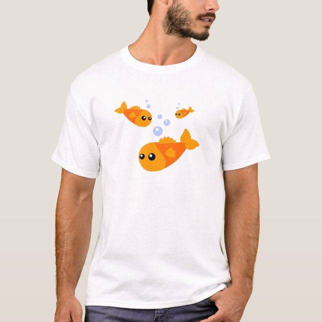 T-Shirt Cute Goldfish (Devant)