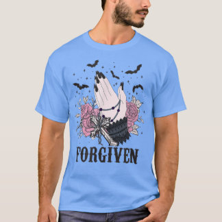 T-shirt Cute Goth Halloween Costume Hand Forgiven Goth EMO