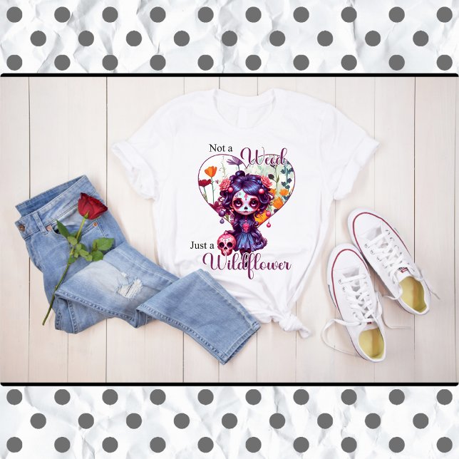 T-shirt Cute Gothique Jardin Sugar Crâne (Créateur téléchargé)