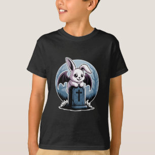 T-shirt Cute Gothique Vampire Bunny Kawaii Halloween