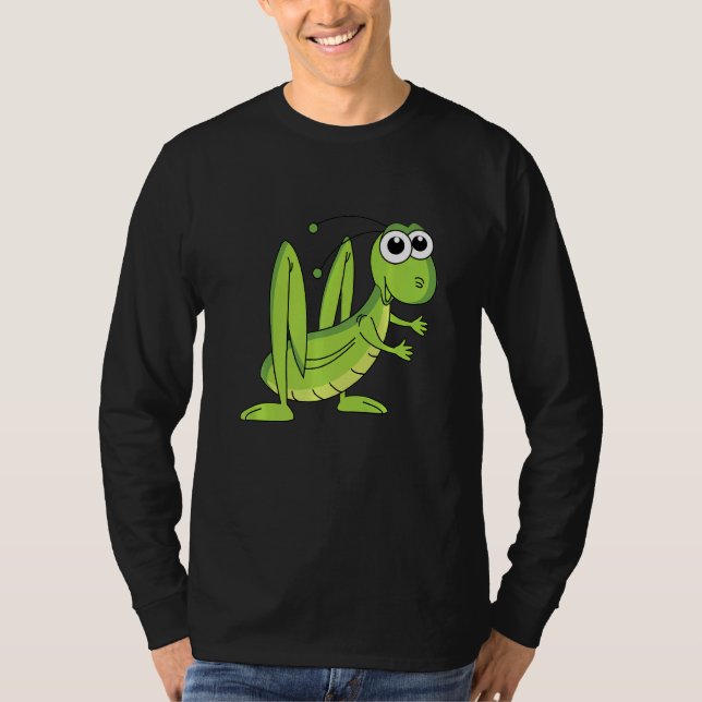 T-shirt Cute Grasshopper (Devant)