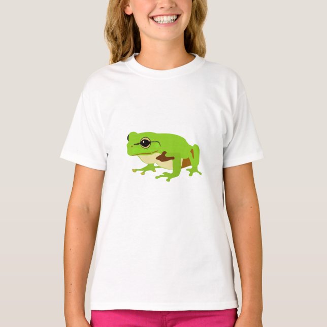 T-shirt Cute Green Tree (Devant)