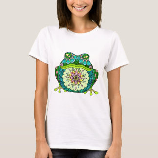 T-shirt Cute-grenouille à la chemise Mandala