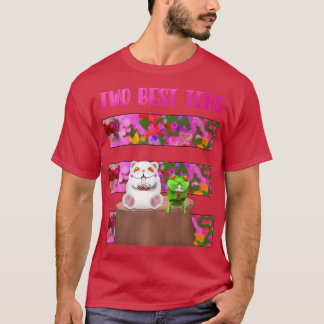T-shirt Cute Grenouille de chat Boba Meilleur Ami Kawaii P