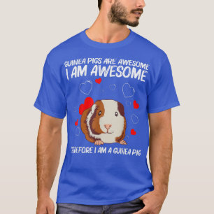 T-shirt Cute Guinea Pig Design For Men Women Guinea Pig Ro