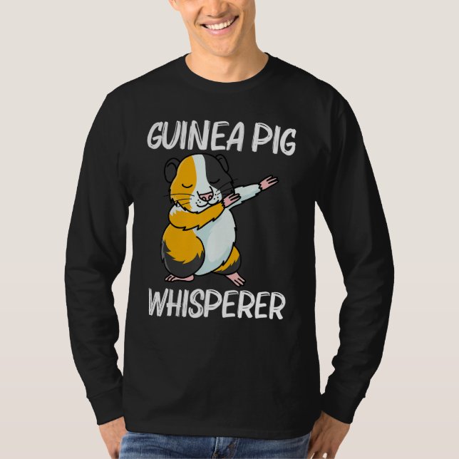 T-shirt Cute Guinea Pig For Men Women Pet Animal Breed (Devant)