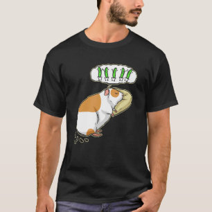 T-shirt Cute Guinea Pig Rêve de nourriture Guinée Pig