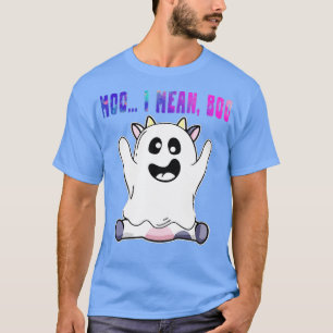 T-shirt Cute Halloween fermier Fantôme vache Moo Je veux d