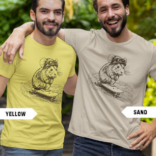 T-shirt Cute Hamster fait un croquis