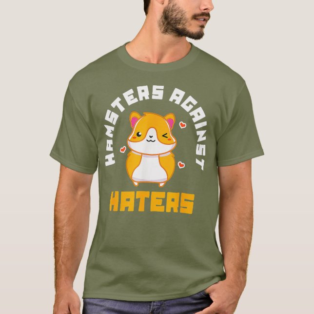 T-shirt Cute Hamster Pet Love (Devant)