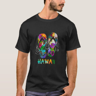 T-shirt Cute Hawaii Beach Flipflops Hawaiian Island Cruise