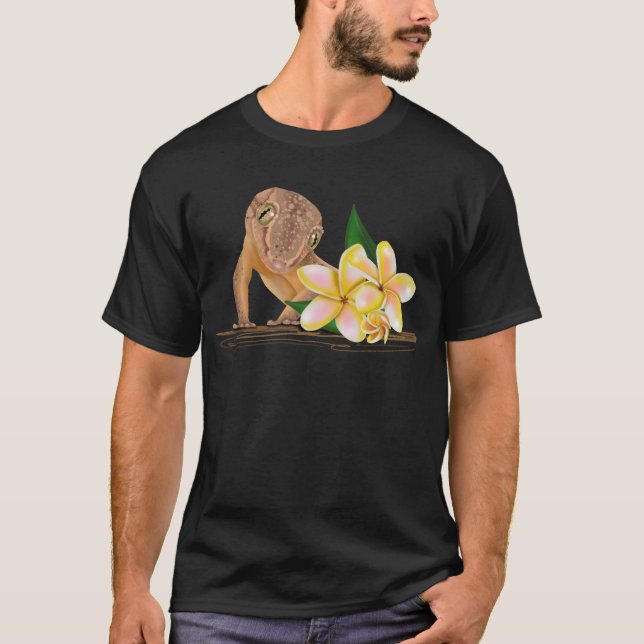 T-shirt Cute Hawaii Gecko (Devant)