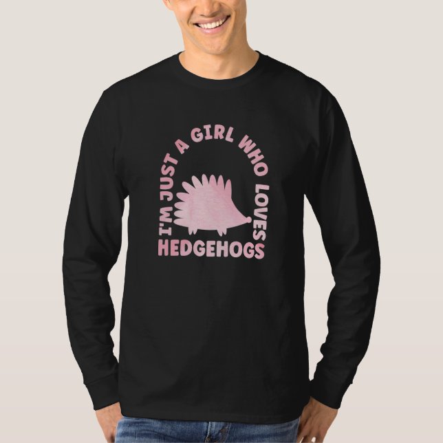 T-shirt Cute Hedgehog Outfit for Hedgehog Lovers Apparel W (Devant)
