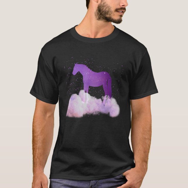 T-shirt Cute Horse  for Mom Dad Men Women Riding Horse (Devant)