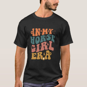 T-shirt Cute Horse Girère pour le propriétaire du cheval, 
