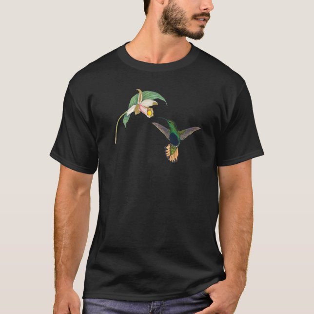 T-shirt Cute HummingBird  Bird Animal  Graphic (Devant)