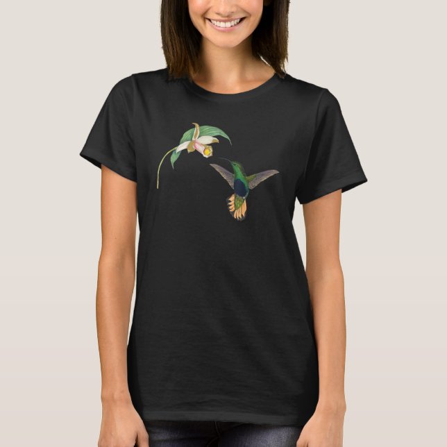 T-shirt Cute HummingBird   Bird Animal   Graphic (Devant)